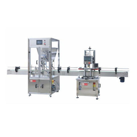 Automatic filling and capping machine