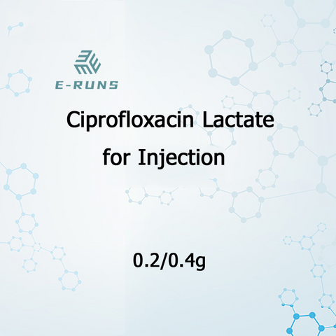 Ciprofloxacin Lactate for Injection